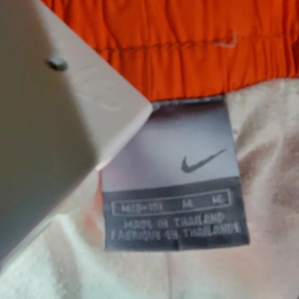 Y2K NIKE Orange/Gray Pants Medium